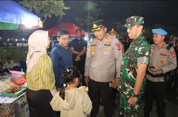 Patroli Dialogis, Kapolresta Tangerang dan Dandim Berikan Rasa Aman untuk Masyarakat