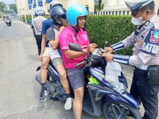 Operasi Patuh Maung Hari Kedua Polresta Tangerang, Jumlah Tilang Manual Meningkat