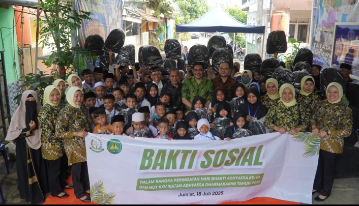 Peringati HUT ke-65 IAD dan HBA, Kejari Kab. Tangerang Gelar Baksos