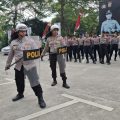 Tingkatkan Profesionalitas Personel, Polresta Tangerang Gelar Latihan Dalmas