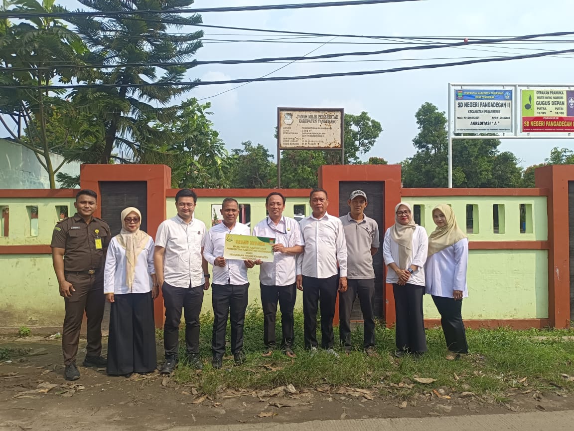 Setelah 20 Tahun Dikuasai Secara Ilegal, Tanah SDN Pengadegan II Senilai Rp5,5 Miliar Akhirnya Kembali ke Pemkab Tangerang