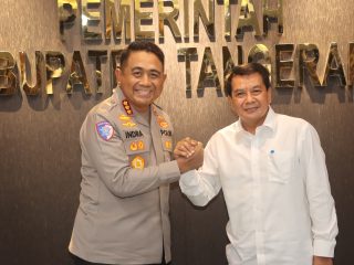 Silaturahmi Kapolresta dan Bupati Tangerang, Bahas Komitmen Bersama Perkuat Ketahanan Pangan