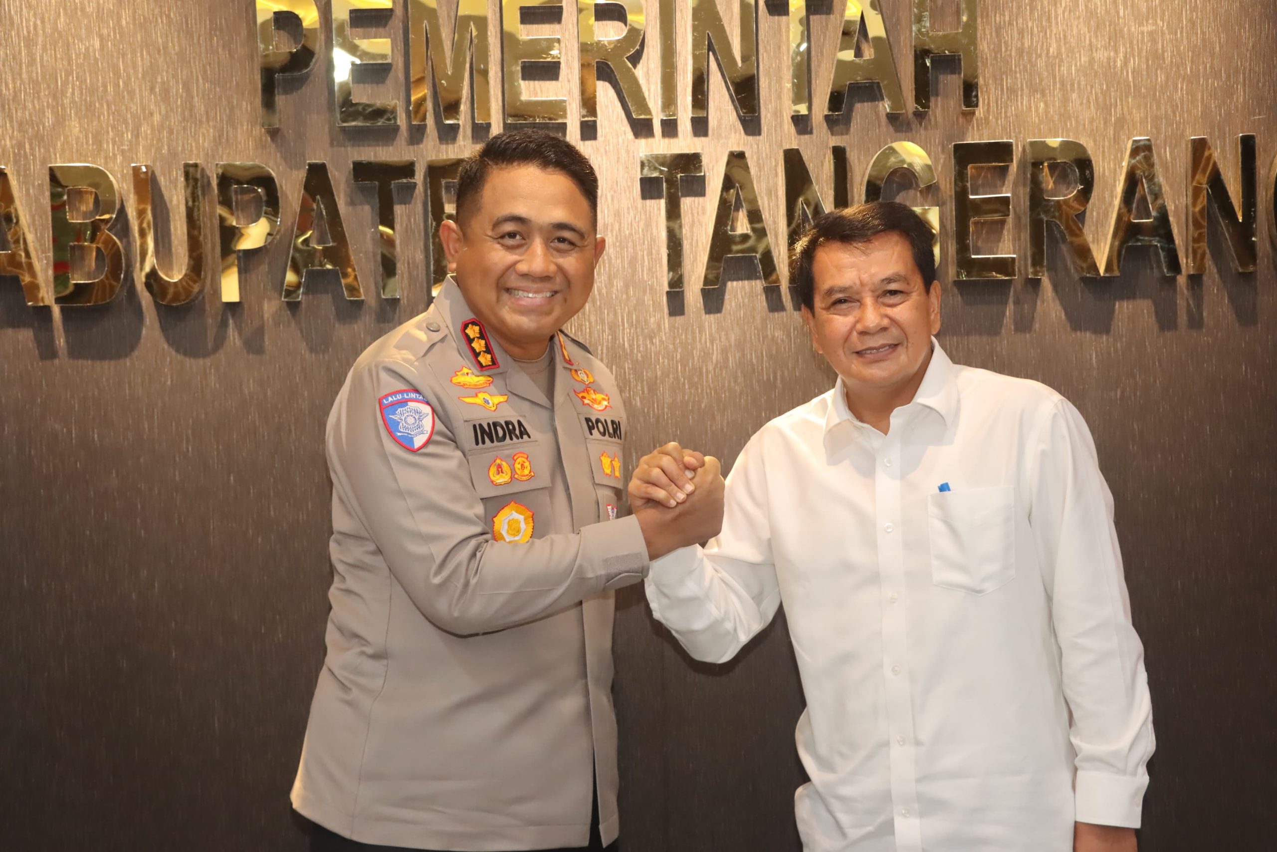 Silaturahmi Kapolresta dan Bupati Tangerang, Bahas Komitmen Bersama Perkuat Ketahanan Pangan
