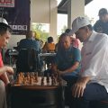 Skakmat! Kunjungi Liga Catur, Wakil Gubernur Banten Tumbangkan Pengurus Percasi