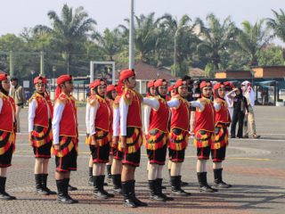 507 Pelajar Berderap di Lomba Baris Berbaris HUT ke-80 RI di Tigaraksa