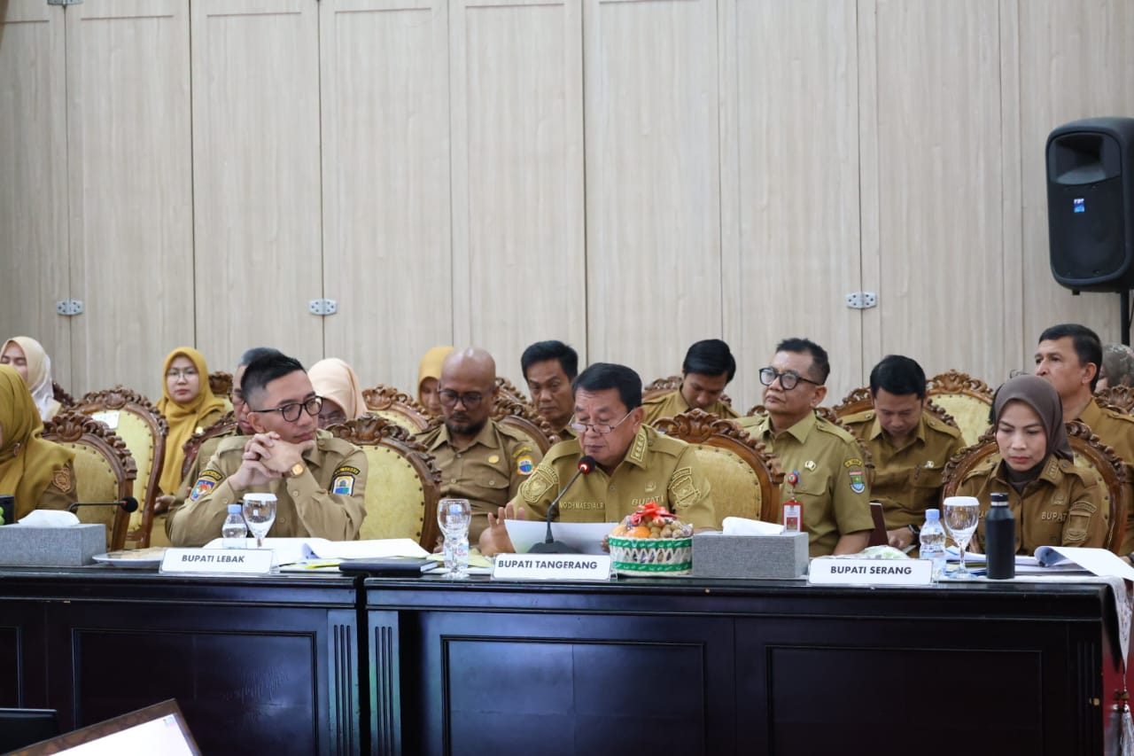 Bupati Tangerang Usulkan 6 Proyek Infrastruktur Mendesak di Rakor Banten