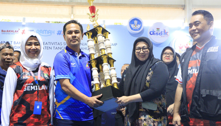 Cikupa dan Panongan Raih Juara Umum di Ajang Minat Bakat Siswa Kabupaten Tangerang 2025