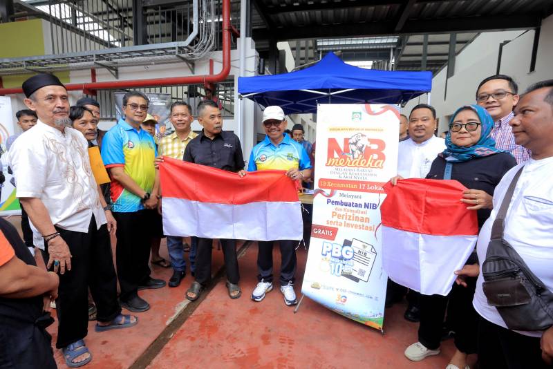 Dukung Nyata UMK, Pemkot Tangerang Jemput Bola dengan Gelar NIB Merdeka 2025 di 17 Titik