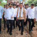 Jalan Poros Desa Karyajaya Akan Dibangun dengan Beton, Anggaran Rp6,9 Miliar Disiapkan