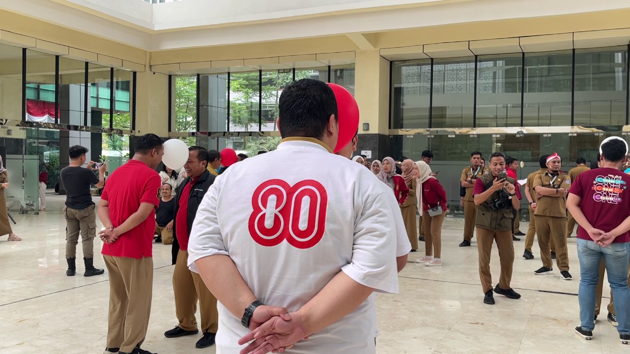 Meriahkan HUT RI ke-80, ASN Tangsel Adu Seru di Aneka Lomba Unik
