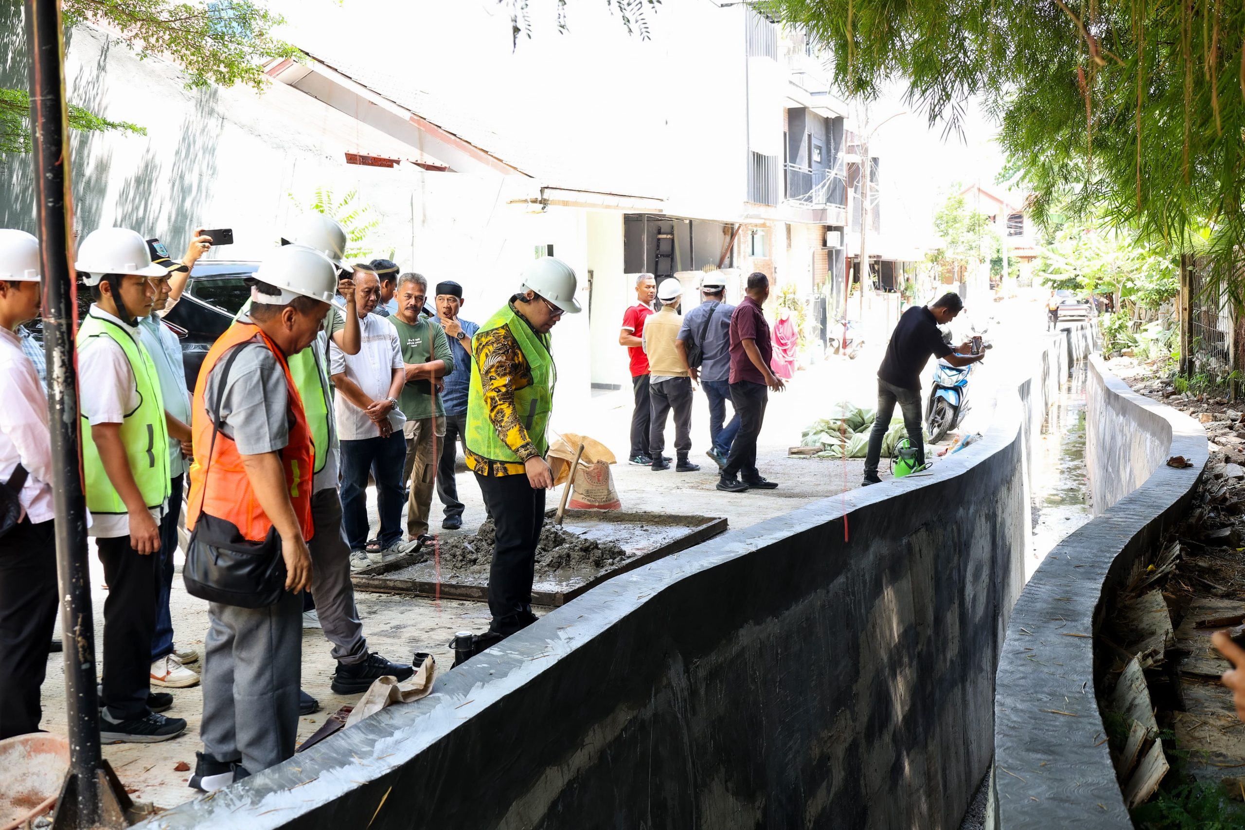 Pemkot Tangsel Revitalisasi Jalan, Drainase, dan Saluran di Arya Graha Pamulang