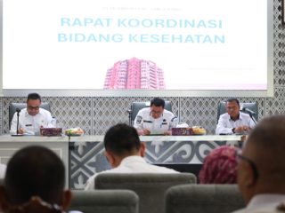 Rakor Kesehatan: Maesyal Rasyid Instruksikan Aksi Cepat Tangani AKI, AKB, dan TBC