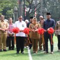 Revitalisasi Lapangan Olahraga Islamic Village, Wabup Intan: Lapangan Olahraga Bukan Sekadar Sarana Bermain