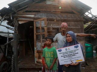 Rp907 Juta Disalurkan Baznas Banten, Rumah Warga yang Reyot Kini Layak Huni