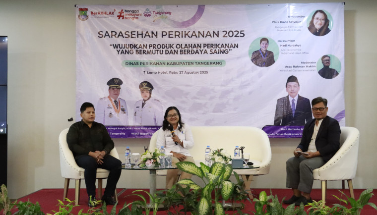 Sarasehan Perikanan 2025: Kabupaten Tangerang Pacu Produk Olahan Perikanan Jadi Andalan Ekonomi Daerah