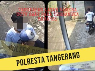 Mau Beli Jengkol, Motor Hilang, Lapor Polsek Cisoka, Gak Lama Pelaku Ketangkep