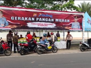 Jaga Stabilisasi Harga, Polresta Tangerang Gelar Gerakan Pangan Murah