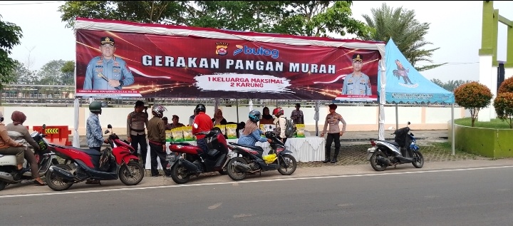 Jaga Stabilisasi Harga, Polresta Tangerang Gelar Gerakan Pangan Murah