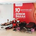 Aniversary ke-10, Hotel Amaris Gelar kegiatan Sosial Donor Darah