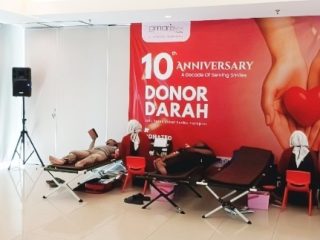 Aniversary ke-10, Hotel Amaris Gelar kegiatan Sosial Donor Darah