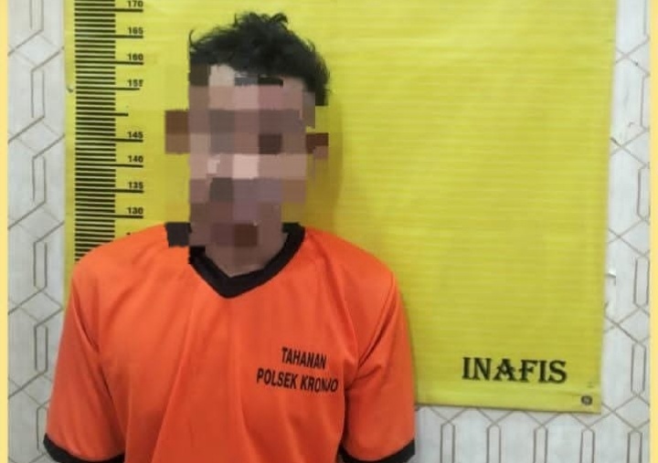 Maling Motor di Mekar Baru Nyaris Jadi Bulan-bulanan Warga, Langsung Diamankan Polsek Kronjo