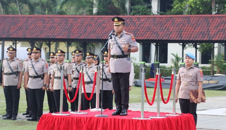 Hari Juang Polri, Kapolresta Tangerang Ajak Anggota Nyalakan Semangat Layani Masyarakat