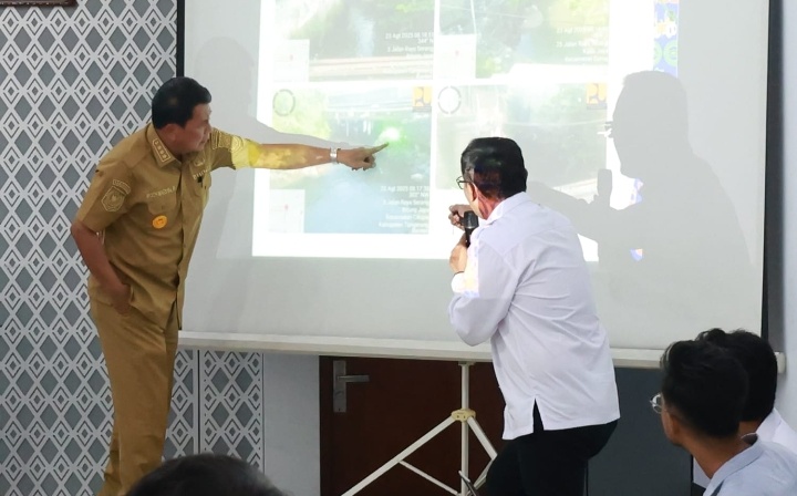 Bupati Tangerang Pimpinan Penanggulangan Banjir Kadu Jaya Curug