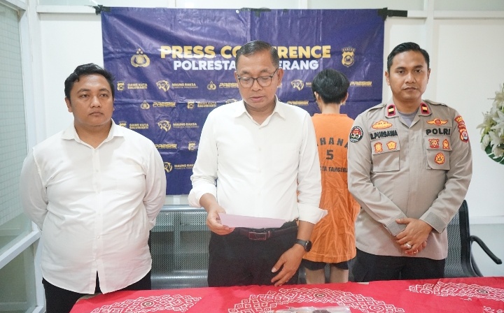 Bawa 40 Gram Sabu, Cimol Diciduk Satresnarkoba Polresta Tangerang