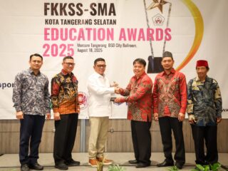 Tangsel Education Awards 2025, Andra Soni Tegaskan Komitmen untuk Pendidikan Gratis Swasta