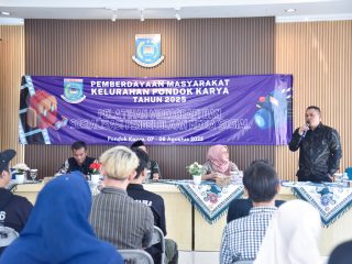 Tingkatkan Daya Saing di Era Digital, Warga Pondok Karya Dibekali Ilmu Konten dan Medsos