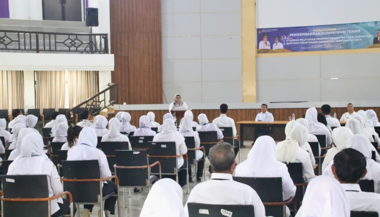 160 Peserta Ikuti Pelatihan SPM dan BHD, Wabup Intan: Aparatur Harus Responsif dan Kompeten