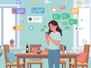 5 Grup WhatsApp yang Harus Disaring demi Kesehatan Mental Ibu