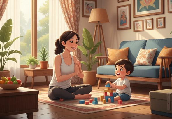 7 Olahraga Ringan yang Bisa Dilakukan Sambil Jaga Anak