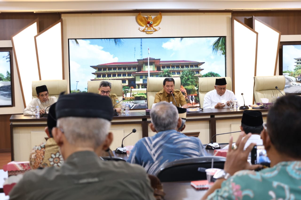 Bupati Tangerang Undang Ulama, Bahas Kondisi Bangsa dan Rencana Istighosah