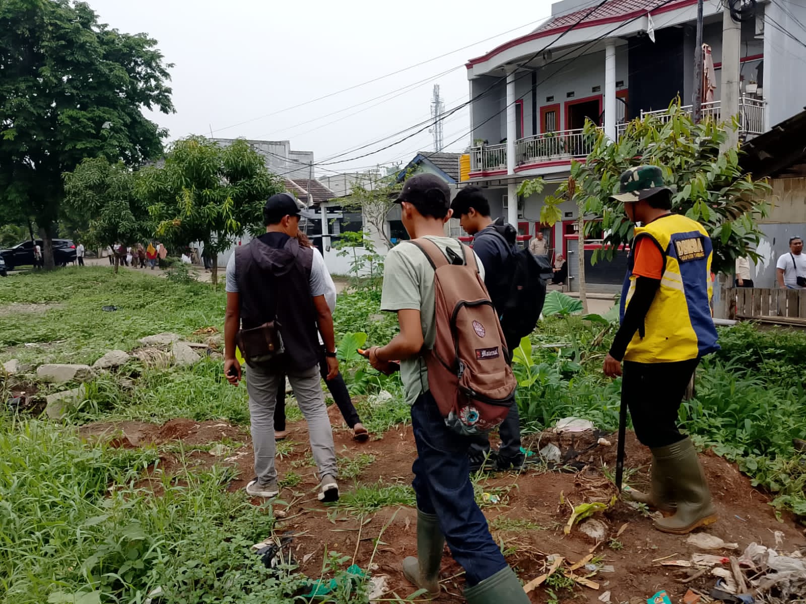 Tandon Jadi Solusi Pemkab Tangani Banjir di Perum Permata 2 Balaraja