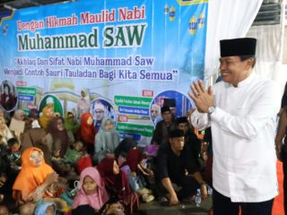 Maulid Nabi di Sindang Jaya, Maesyal Rasyid Tekankan Ukhuwah dan Kondusifitas