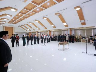 Pacu Mesin Birokrasi Pelayanan Publik, Wali Kota Tangerang Lantik Kepala BPKD dan BPBD
