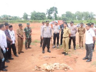 Polresta Tangerang Pastikan Kain Kafan dan Tulang di Lokasi Proyek Bukan Tindak Pidana