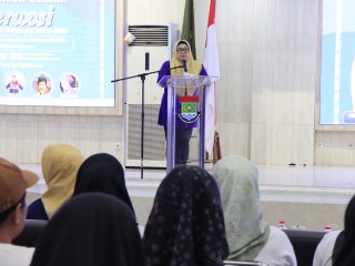 Senam Jadi Budaya Sehat, Wabup Intan Apresiasi Kiprah Perwosi