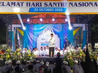 Bupati Tangerang Maesyal Rasyid Gemakan Semangat Santri pada Peringatan Hari Santri di Kosambi Timur