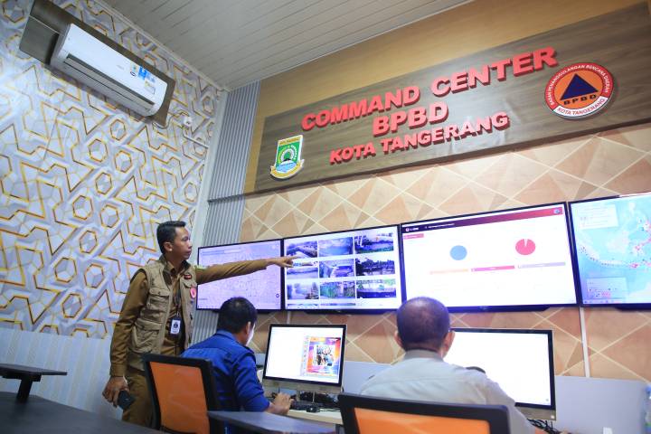 Command Center Baru BPBD Kota Tangerang Tingkatkan Respons Kebencanaan