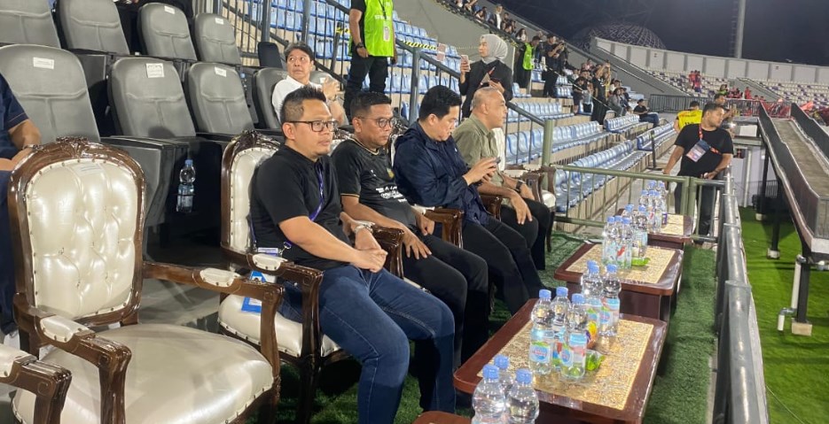 Gubernur Banten dan Ketum PSSI Saksikan Dewa United Ditahan Imbang 1–1 Lawan Phnom Penh Crown FC Gubernur Banten dan Ketum PSSI Saksikan Dewa United Ditahan Imbang 1–1 Lawan Phnom Penh Crown FC