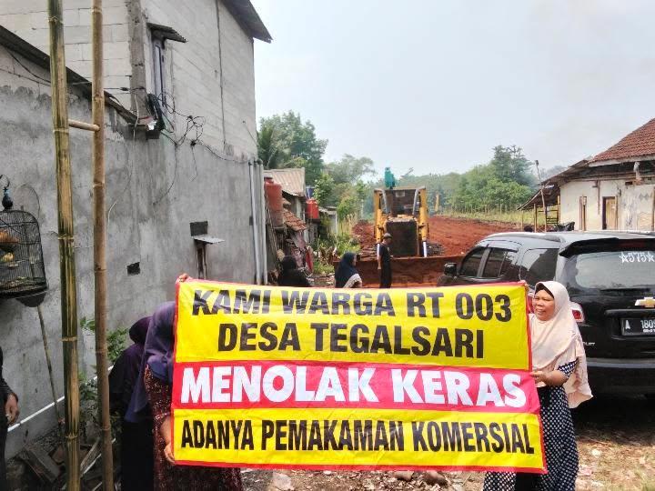 Proyek Pemakaman di Tegalsari Tigaraksa Ditolak Warga, Pemdes Ogah Komentar, Insira Memorial Park Jalan Terus