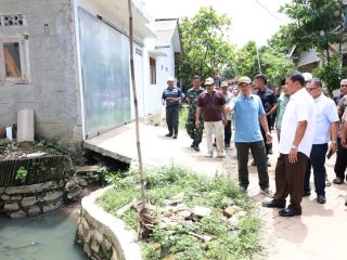 Kendalikan Banjir, Bupati Maesyal Rasyid Akan Bangun Tandon di Cisoka Mulai 2026