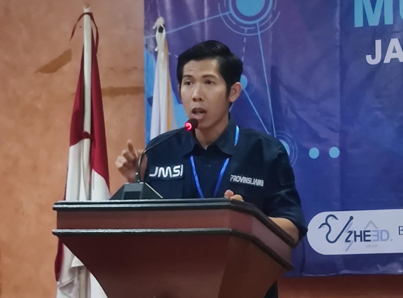 Maskun Sopwan Terpilih Aklamasi Pimpin JMSI Jambi Periode 2025–2030 Maskun Sopwan Terpilih Aklamasi Pimpin JMSI Jambi Periode 2025–2030