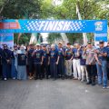 Meriah! Ribuan Warga Padati Jalan Sehat dan Donor Darah di Masjid Raya Bani Umar