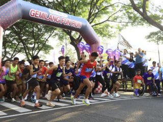 Meriahkan Haornas dan HUT ke-393 Kabupaten Tangerang, Ribuan Warga Ikuti Gemilang Fun Run 5K