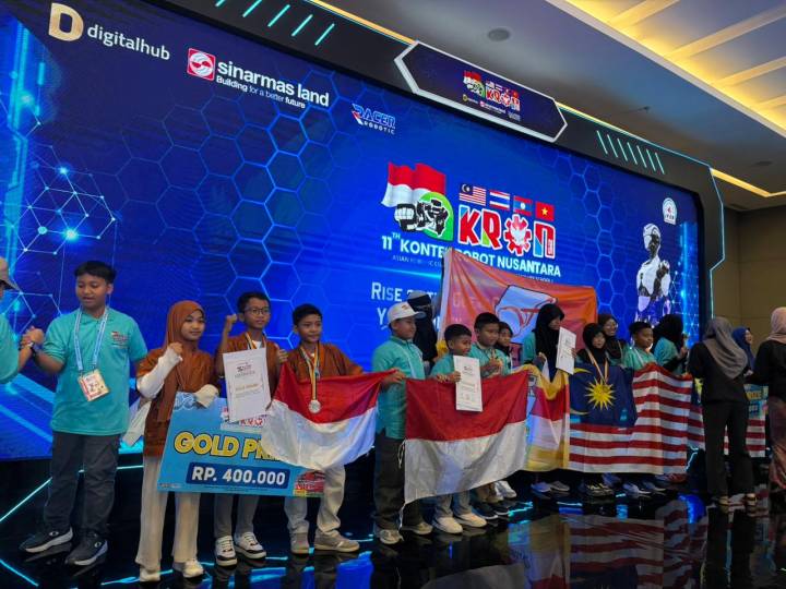 Pelajar SD Al Ikhlas Cipondoh Ukir Prestasi Internasional di Ajang Robotik ASEAN 2025