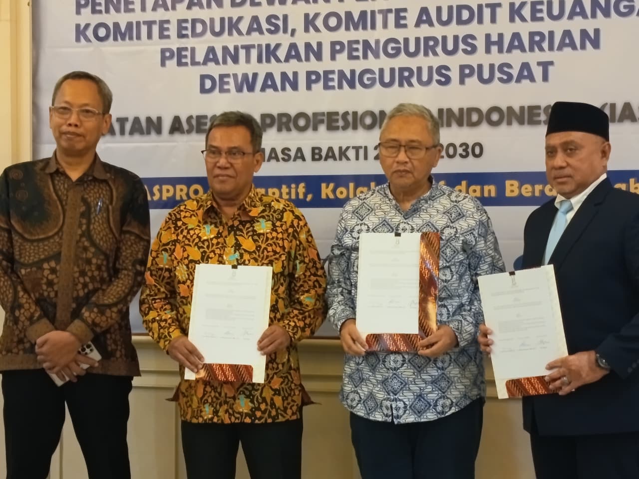 Pelantikan DPP IASPRO 2025–2030 Tandai Babak Baru Kolaborasi Profesi Sertifikasi Indonesia