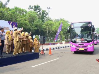 Pemkab Tangerang Tambah Empat Zona Baru Bus Sekolah Gratis, Siswi SDN Kaduagung 1 Ungkapkan Rasa Gembira